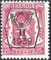 Belgium 1939 Definitives - Small State Arms - Precancellations-Stamps-Belgium-StampPhenom