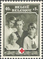 Belgium 1939 Red Cross - 75th Anniversary-Stamps-Belgium-StampPhenom