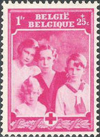 Belgium 1939 Red Cross - 75th Anniversary-Stamps-Belgium-StampPhenom