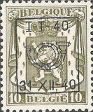 Belgium 1940 Definitives - Small State Arms - Precancellations-Stamps-Belgium-StampPhenom