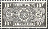 Belgium 1940 State Arms - Railway Stamps-Stamps-Belgium-StampPhenom