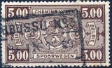 Belgium 1940 State Arms - Railway Stamps-Stamps-Belgium-StampPhenom