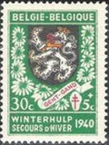 Belgium 1940 Winter Relief Fund - Provincial Arms -1st Series-Stamps-Belgium-StampPhenom