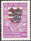 Belgium 1940 Winter Relief Fund - Provincial Arms -1st Series-Stamps-Belgium-StampPhenom