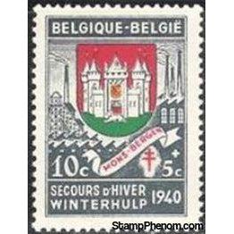 Belgium 1940 Winter Relief Fund - Provincial Arms -1st Series-Stamps-Belgium-StampPhenom