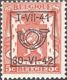 Belgium 1941 Definitives - Small State Arms - Precancellations-Stamps-Belgium-StampPhenom