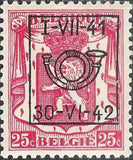 Belgium 1941 Definitives - Small State Arms - Precancellations-Stamps-Belgium-StampPhenom