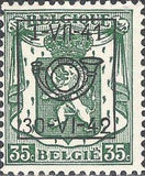 Belgium 1941 Definitives - Small State Arms - Precancellations-Stamps-Belgium-StampPhenom