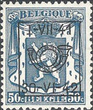 Belgium 1941 Definitives - Small State Arms - Precancellations-Stamps-Belgium-StampPhenom
