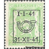 Belgium 1941 Definitives - Small State Arms - Precancellations-Stamps-Belgium-StampPhenom