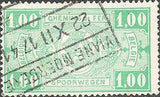 Belgium 1941 State Arms New Colours - Railway Stamps-Stamps-Belgium-StampPhenom