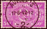 Belgium 1941 State Arms New Colours - Railway Stamps-Stamps-Belgium-StampPhenom