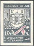 Belgium 1941 Winter Relief Fund - Provincial Arms -2nd Series-Stamps-Belgium-StampPhenom