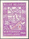 Belgium 1941 Winter Relief Fund - Provincial Arms -2nd Series-Stamps-Belgium-StampPhenom