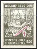 Belgium 1941 Winter Relief Fund - Provincial Arms -2nd Series-Stamps-Belgium-StampPhenom