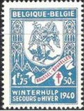 Belgium 1941 Winter Relief Fund - Provincial Arms -2nd Series-Stamps-Belgium-StampPhenom