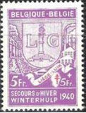 Belgium 1941 Winter Relief Fund - Provincial Arms -2nd Series-Stamps-Belgium-StampPhenom