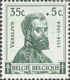 Belgium 1942 Anti Tuberculosis - Flemish Scientists-Stamps-Belgium-StampPhenom