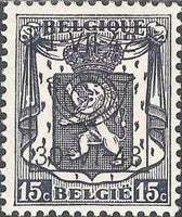 Belgium 1942 Definitives - Small State Arms - Precancellations-Stamps-Belgium-StampPhenom