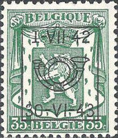 Belgium 1942 Definitives - Small State Arms - Precancellations-Stamps-Belgium-StampPhenom