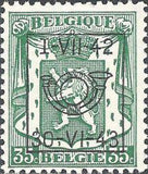 Belgium 1942 Definitives - Small State Arms - Precancellations-Stamps-Belgium-StampPhenom