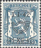 Belgium 1942 Definitives - Small State Arms - Precancellations-Stamps-Belgium-StampPhenom