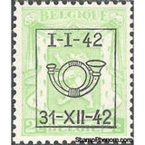 Belgium 1942 Definitives - Small State Arms - Precancellations-Stamps-Belgium-StampPhenom