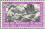 Belgium 1942 Prisoners of War - Erinnophilie-Stamps-Belgium-StampPhenom
