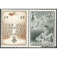 Belgium 1942 Prisoners of War Relief Fund-Stamps-Belgium-StampPhenom