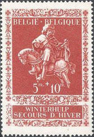 Belgium 1942 Winter Relief Fund - St. Martin - 5th Series-Stamps-Belgium-StampPhenom