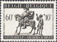 Belgium 1942 Winter Relief Fund - St. Martin - 5th Series-Stamps-Belgium-StampPhenom