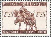 Belgium 1942 Winter Relief Fund - St. Martin - 5th Series-Stamps-Belgium-StampPhenom