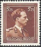 Belgium 1943 Definitives - King Leopold III - Type "Open Collar"-Stamps-Belgium-StampPhenom