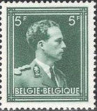 Belgium 1943 Definitives - King Leopold III - Type "Open Collar"-Stamps-Belgium-StampPhenom