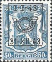 Belgium 1943 Definitives - Small State Arms - Precancellations-Stamps-Belgium-StampPhenom