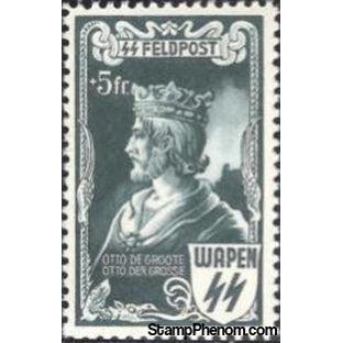 Belgium 1943 German Emperors - Erinnophilie-Stamps-Belgium-StampPhenom