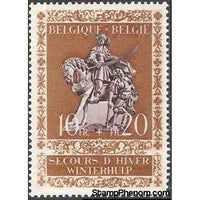 Belgium 1943 Winter Relief Fund - St. Martin - 6th Series-Stamps-Belgium-StampPhenom