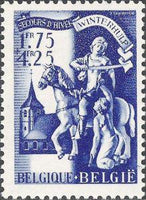 Belgium 1943 Winter Relief Fund - St. Martin - 7th Series-Stamps-Belgium-StampPhenom