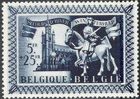 Belgium 1943 Winter Relief Fund - St. Martin - 7th Series-Stamps-Belgium-StampPhenom