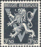 Belgium 1944 Definitives - Heraldic Lion with 'V'-Stamps-Belgium-StampPhenom