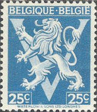 Belgium 1944 Definitives - Heraldic Lion with 'V'-Stamps-Belgium-StampPhenom