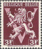 Belgium 1944 Definitives - Heraldic Lion with 'V'-Stamps-Belgium-StampPhenom