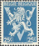 Belgium 1944 Definitives - Heraldic Lion with 'V'-Stamps-Belgium-StampPhenom