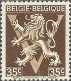 Belgium 1944 Definitives - Heraldic Lion with 'V'-Stamps-Belgium-StampPhenom