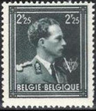 Belgium 1944 Definitives - King Leopold III - Type "Open Collar and "V"-Stamps-Belgium-StampPhenom