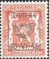 Belgium 1944 Definitives - Small State Arms - Precancellations-Stamps-Belgium-StampPhenom