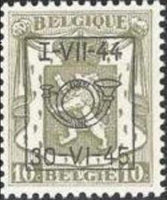 Belgium 1944 Definitives - Small State Arms - Precancellations-Stamps-Belgium-StampPhenom