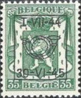 Belgium 1944 Definitives - Small State Arms - Precancellations-Stamps-Belgium-StampPhenom