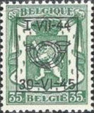 Belgium 1944 Definitives - Small State Arms - Precancellations-Stamps-Belgium-StampPhenom