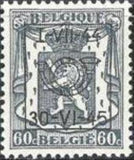 Belgium 1944 Definitives - Small State Arms - Precancellations-Stamps-Belgium-StampPhenom